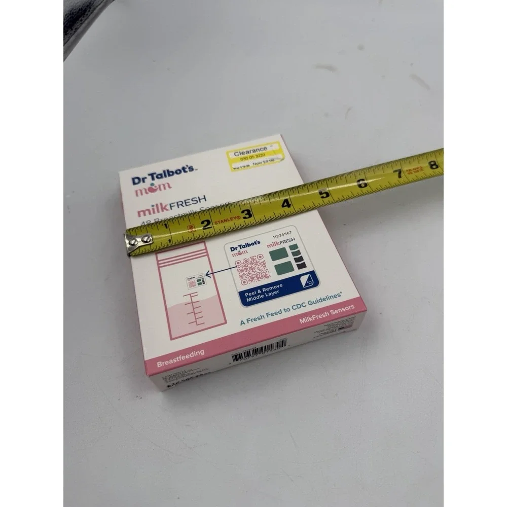 Dr Talbot's Mom MilkFresh Breastmilk Freshness Sensors 4 boxes (192 Sensors) NEW